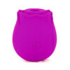 SU026-Roxo_1 Joy At Meeting Massageador em Forma de Rosa com 10 Modos de Vibração Vip Mix