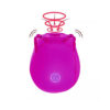 SU026-Roxo_3 Joy At Meeting Massageador em Forma de Rosa com 10 Modos de Vibração Vip Mix