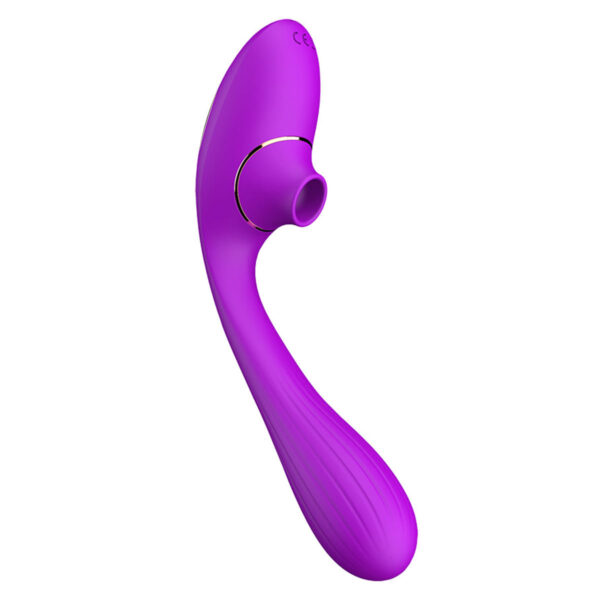SU028-Roxo_1 Dina NV Toys Vibrador com 10 Modos de Vibração e 3 Modos de Pulsação Vip Mix