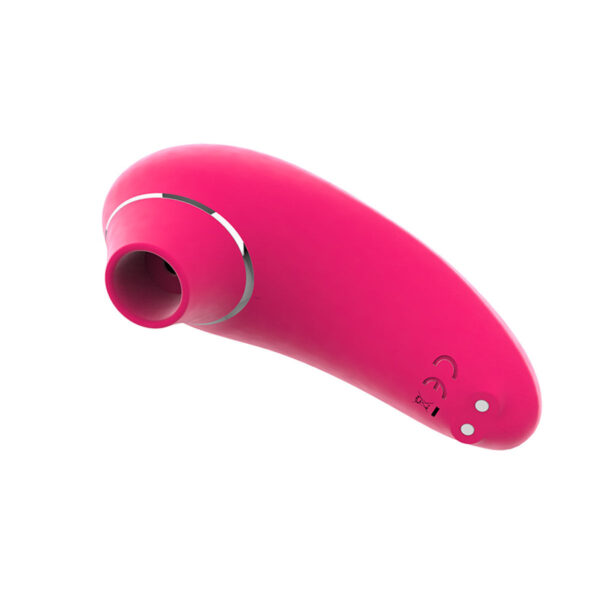 SU030-Magenta_3 Vibrador com Estimulador Clitoriano com 9 Modos de Sucção Vip Mix