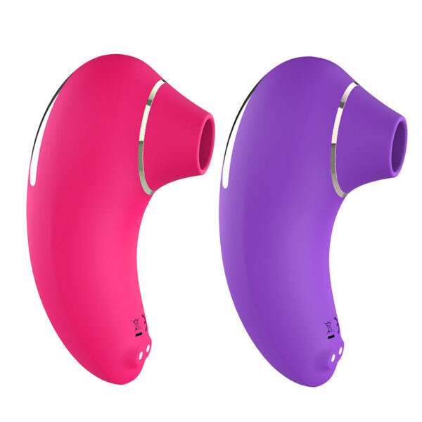 SU030-Magenta_4 Vibrador com Estimulador Clitoriano com 9 Modos de Sucção Vip Mix