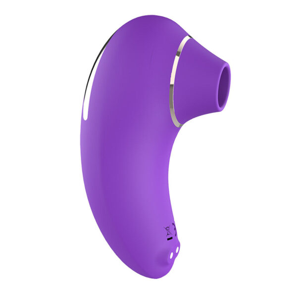 SU030-Roxo_1 Vibrador com Estimulador Clitoriano com 9 Modos de Sucção Vip Mix
