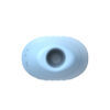 SU040-Azul-Claro_2 Flexible Sucking Vibrator Sugador de Clitóris Formato Concha 7 Modos de Sucção Vip Mix