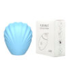 SU040-Azul-Claro_5 Flexible Sucking Vibrator Sugador de Clitóris Formato Concha 7 Modos de Sucção Vip Mix