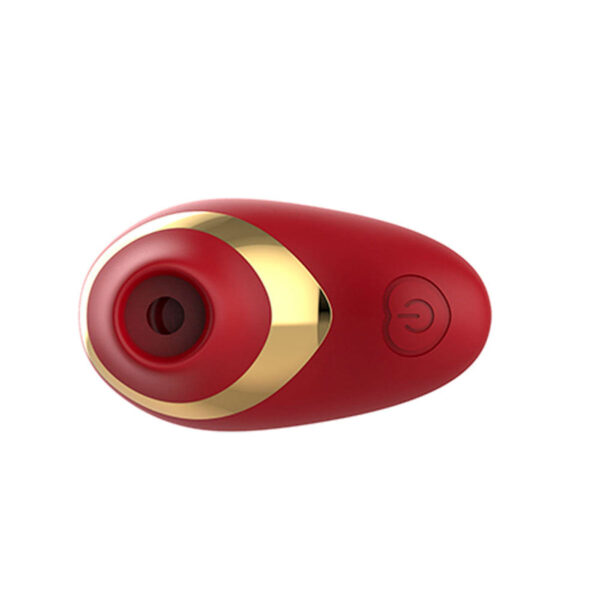 SU068-Vermelho_2 Dedeira Recarregável com 9 modos de pulsação Vip Mix