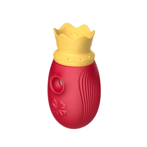 SU069-Vinho_1 Estimulador de Clitóris com Pulcação e Língua Crown Vip Mix