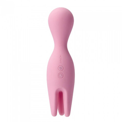 Svakom Nymph Estimulador Duplo Recarregável com 3 Tentáculos Massageadores Miss Collection
