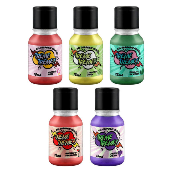 TRM15433Algodao-Doce_variacao Treme Treme Gel Corporal Beijável 15ml Garji