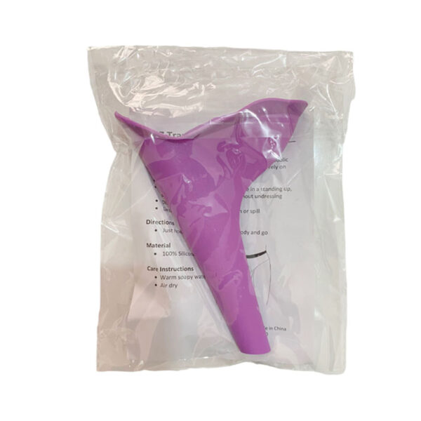 UR-001-Lilas_3 Condutor Urinário Flexível Feminino 3R Import
