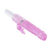 VB031A-Roxo_3 Vibrador de Ponto G com Estimulador Clitoriano em Formato de Coelhinho Vip Mix