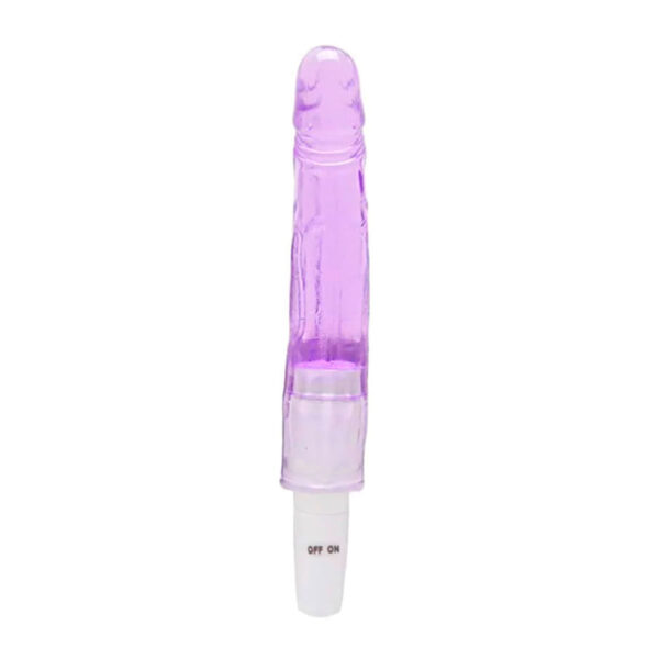 VB032-Roxo_1 Vibrador PĂȘnis em Silicone com Veias Miss Collection