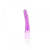VB033-Roxo_1 Vibrador em Silicone com Estimulador Anelado Miss Collection