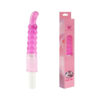Vibrador em Silicone Escalonado com Estimulador Miss Collection