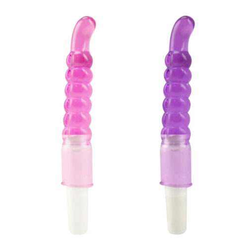 VB033A_5 Vibrador em Silicone Escalonado com Estimulador Miss Collection