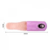 VB034_2 Estimulador Formato Língua com 3 Modos de Vibração e Rotação Pretty Love Tongue Miss Collection