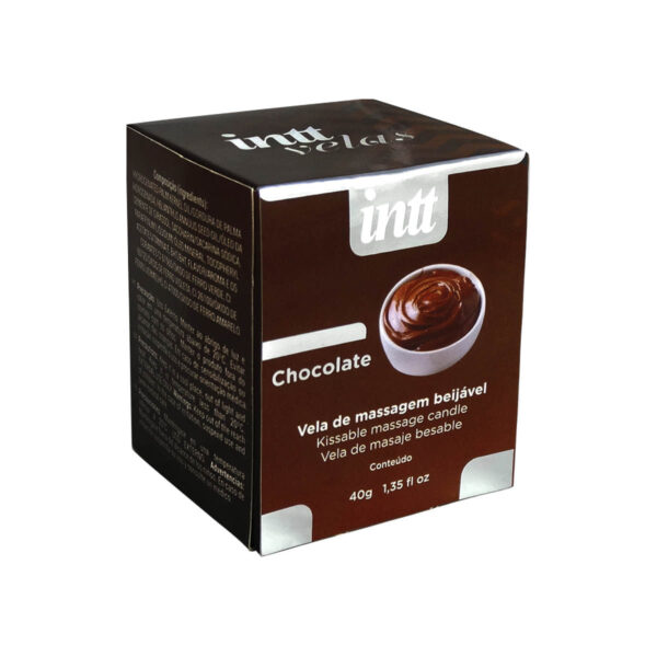 Vela para Massagem Beijável Chocolate 40g Intt