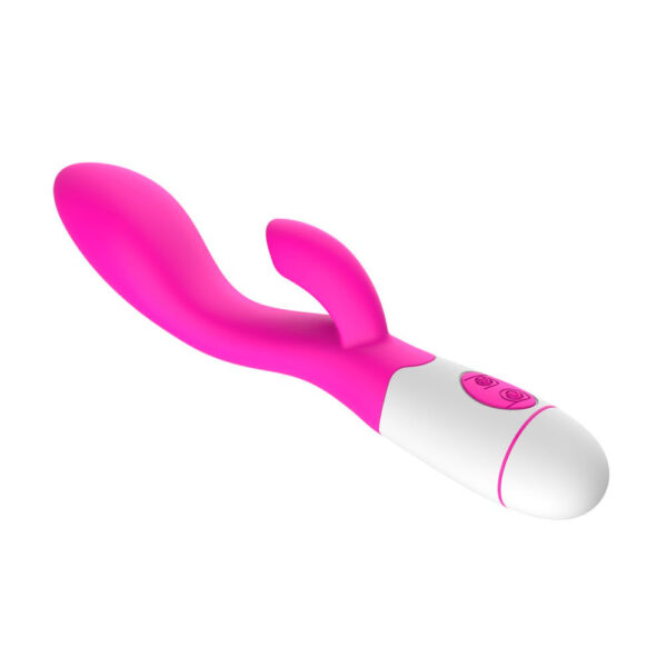 VB053-Magenta_1 Female Vibrador Ponto G com 30 Modos de Vibração em Silicone Miss Collection