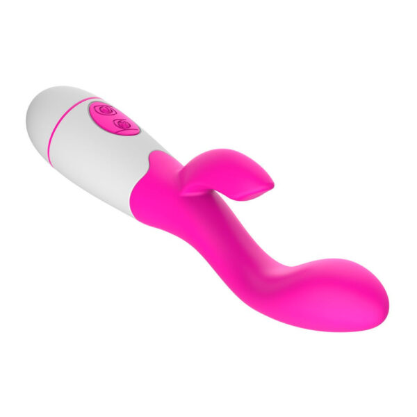 VB053-Magenta_2 Female Vibrador Ponto G com 30 Modos de Vibração em Silicone Miss Collection