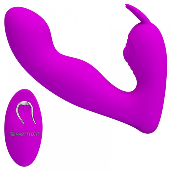 VB106-Roxo_1 Pretty Love Josephine Vibrador De Ponto G E Clitóris Com 12 Modos De Vibração Vip Mix