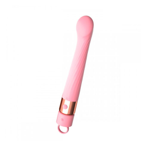 VB149-Rosa-Claro_1 Lilo Kit Vibrador Ponto G com 10 Modos de Vibração e Anel Estimulador Vip Mix