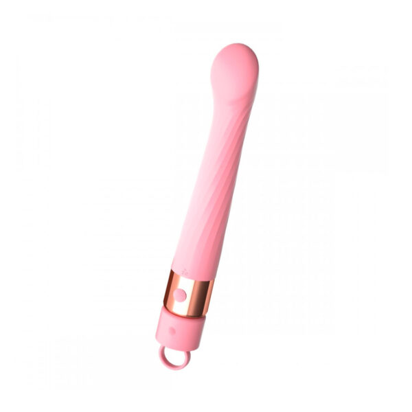 VB149-Rosa-Claro_1 Lilo Kit Vibrador Ponto G com 10 Modos de Vibração e Anel Estimulador Vip Mix