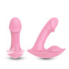 Vibrador Ponto G com Estimulador Clitoriano Controle Remoto e 9 Modos de Vibração Vip Mix
