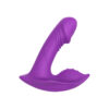 Vibrador Ponto G com Estimulador Clitoriano Controle Remoto e 9 Modos de Vibração Vip Mix
