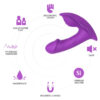 Vibrador Ponto G com Estimulador Clitoriano Controle Remoto e 9 Modos de Vibração Vip Mix