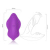 Vibrador Ponto G com Estimulador Clitoriano Controle Remoto e 9 Modos de Vibração Vip Mix