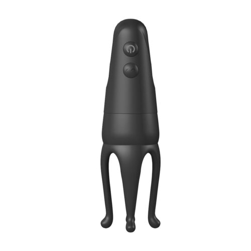 VB206-Preto_1 Lilo Vibrador em Formato de Polvo 2 em 1 com 10 Modos de Vibração Vip Mix