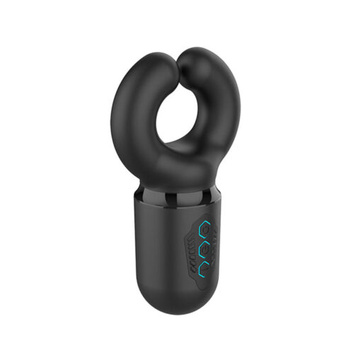 VB210-Preto_1 Massageador de Pênis com 10 modos de vibração Vip Mix