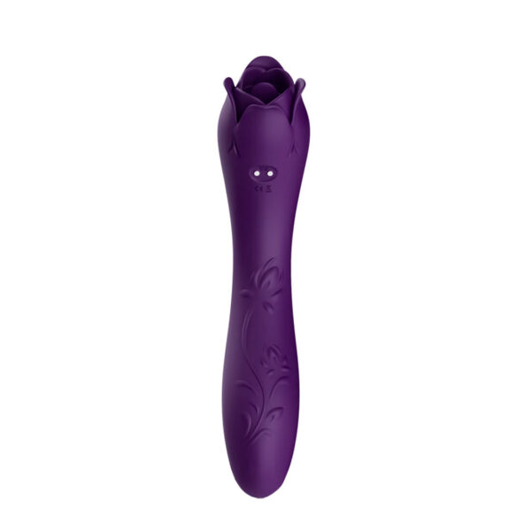 Vibrador Duplo Ponto G 9 Modos de Vibração e Estimulador Língua 9 Modos de Estímulo Vip Mix