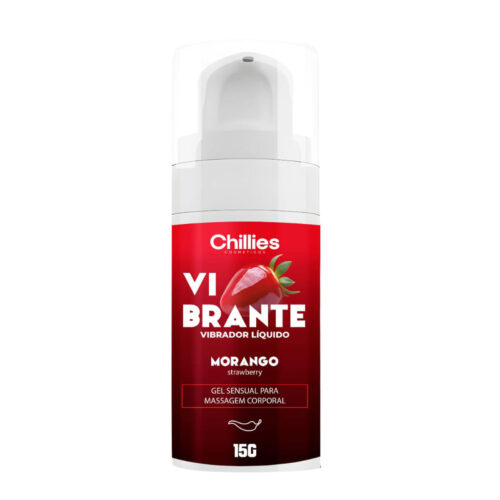 Vibrante Vibrador Líquido Sensual para Massagem Corporal 15g Chillies