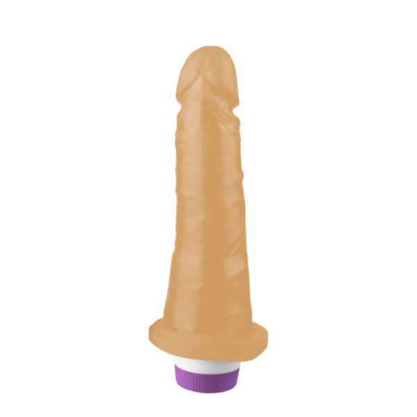 Prótese Realística com Vibro e Glande Marcada 16,5 x 3,5cm Êxtase