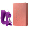 VR-016-Roxo_2 Esquilo Vibrador de Clitóris Recarregável Multivelocidade 3R Import