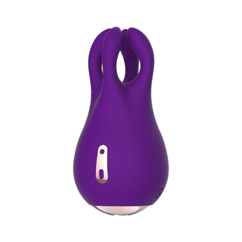 VR-032-Roxo_1 Estimulador Feminino com 4 Pontas e 10 Modos de Vibração 3R Import