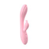 Vibrador Recarregável com Glande e Estimulador Clitoriano Coelho com 12 Modos de Vibração 3R Import