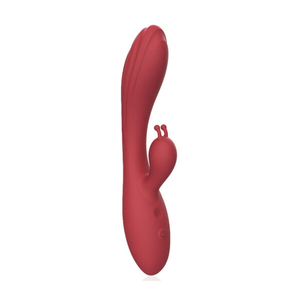 Vibrador Recarregável com Glande e Estimulador Clitoriano Coelho com 12 Modos de Vibração 3R Import
