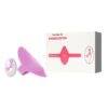 VR-046-Rosa_2 Vibrador de Calcinha Recarregável com Controle e 10 Modos de Vibração 3R Import