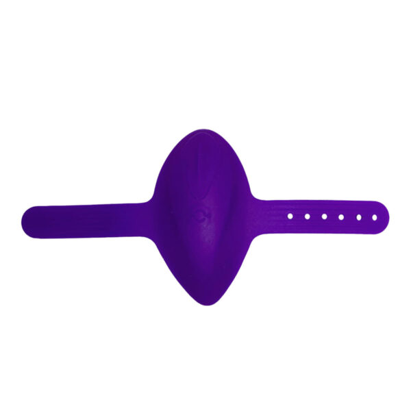 VR-046-Roxo_1 Vibrador de Calcinha Recarregável com Controle e 10 Modos de Vibração 3R Import
