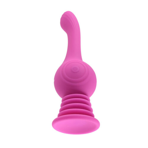 VR-109-Rosa_1 Vibrador com Base de Ventosa e 3 Modos de Vibração 3R Import