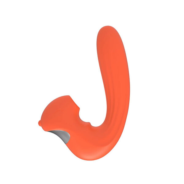 Vibrador Recarregável Ponto G e Estimulador Clitoriano com Ondas de Pressão 3R