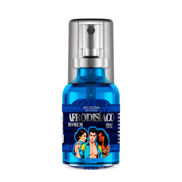 X030_1 Deo Colônia Afrodisíaco Masculino 20ml Linha PB Eróticos La Pimienta