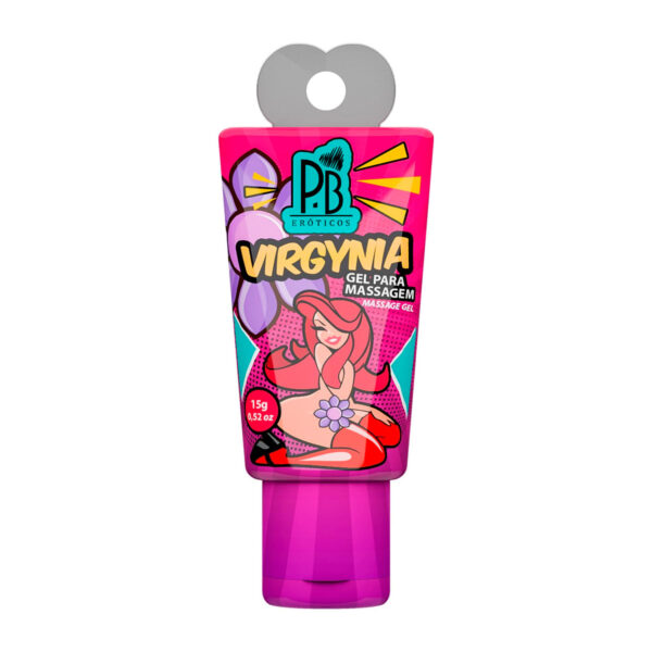 Gel para Massagem Corporal Virgynia 15g Linha PB Eróticos La Pimienta