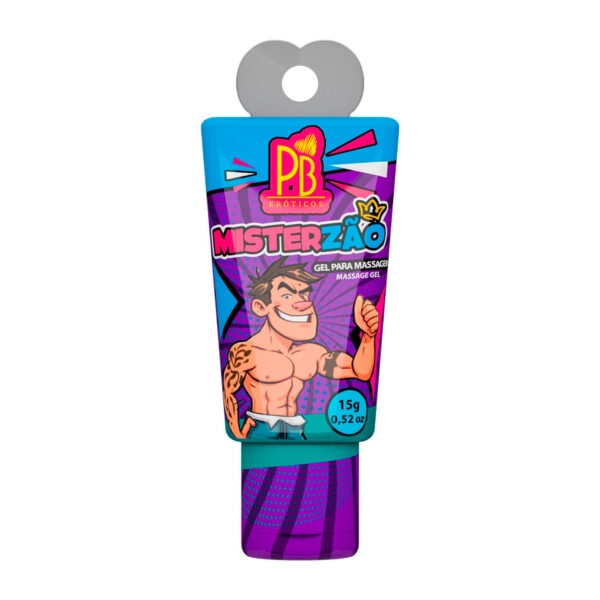 Gel para Massagem Corporal Misterzão 15g Linha PB Eróticos La Pimienta