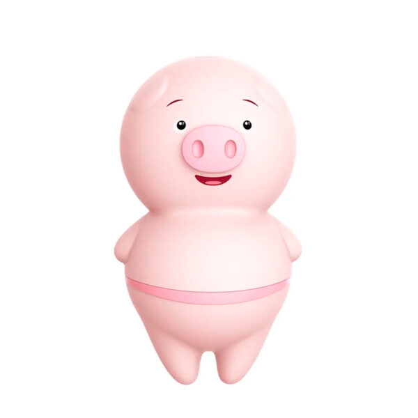 XD1012-Rosa_1 Estimulador de Clitoris em Formato de Porco com Língua e 6 Modos de Vibração Our Moment Import