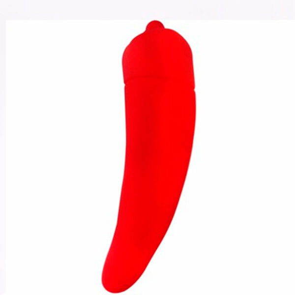 XN1020-Vermelho_1 Mini Vibrador em Formato de Pimenta com 1 Modo de Vibração Our Moment Import - Mini Vibrador em Formato de Pimenta com 10 Modos de Vibração Our Moment Import