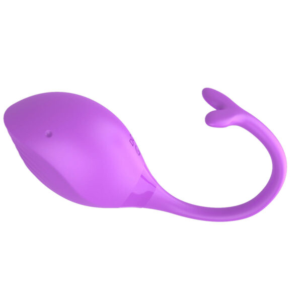 Vibrador Bullet Baleia com 10 Modos de Vibração Our Moment Import