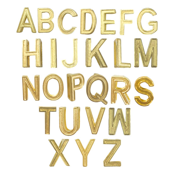 YLTKIT-D_2 Letras Douradas Para personalização Yaffa Lingerie