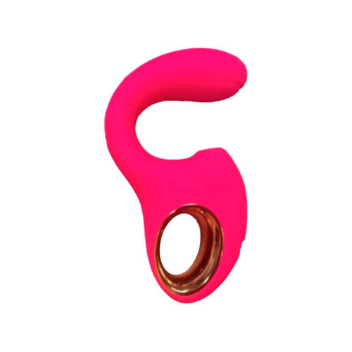 YSVK323-Pink_1 Vibrador de Ponto G em Silicone Yaffa Lingerie